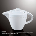 400ML white small tea pot wholesale